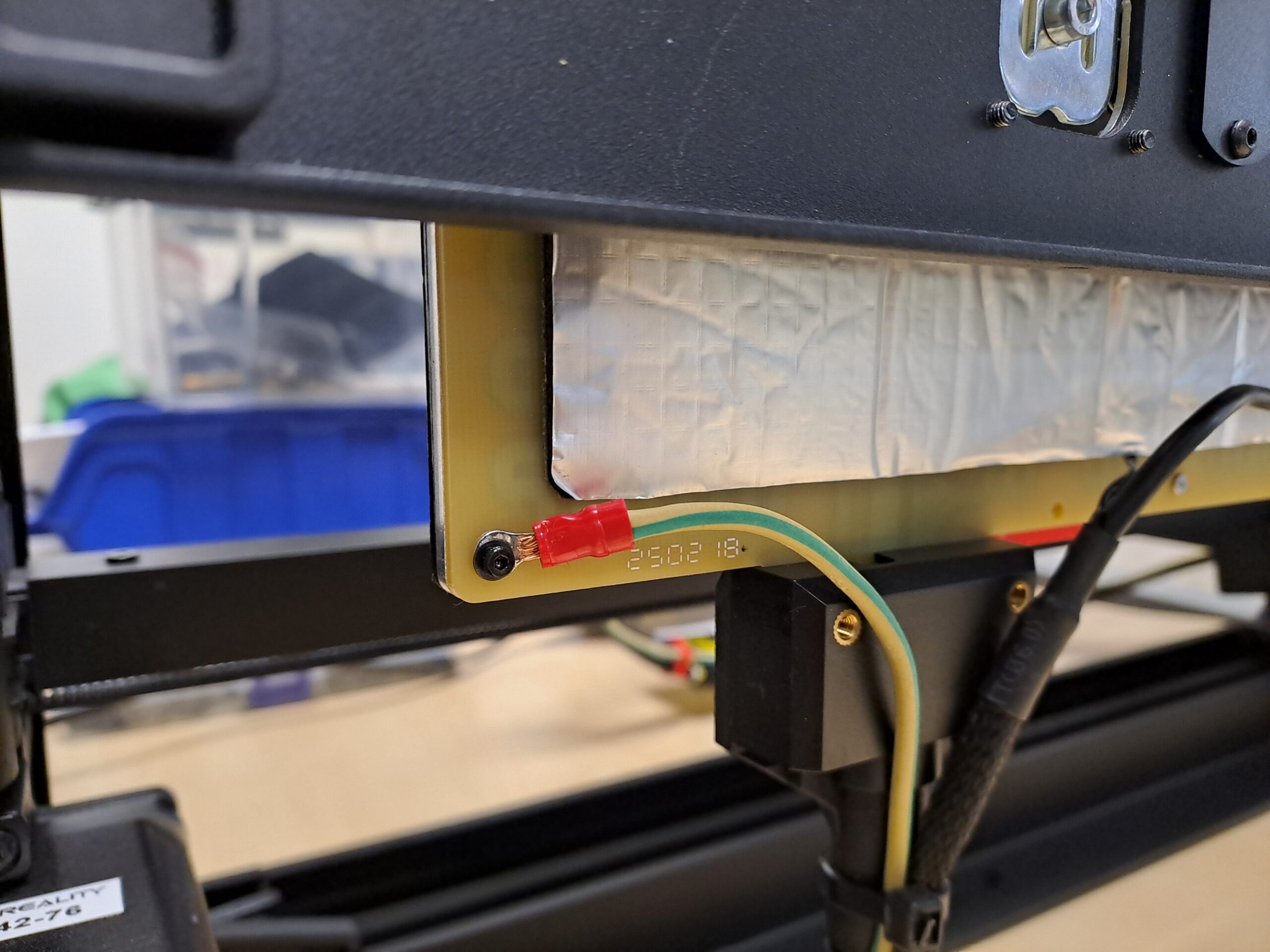 Bed plate PE connection